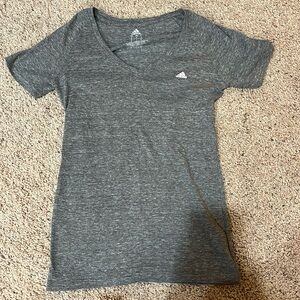 Adidas Grey Short Sleeve (Size S)